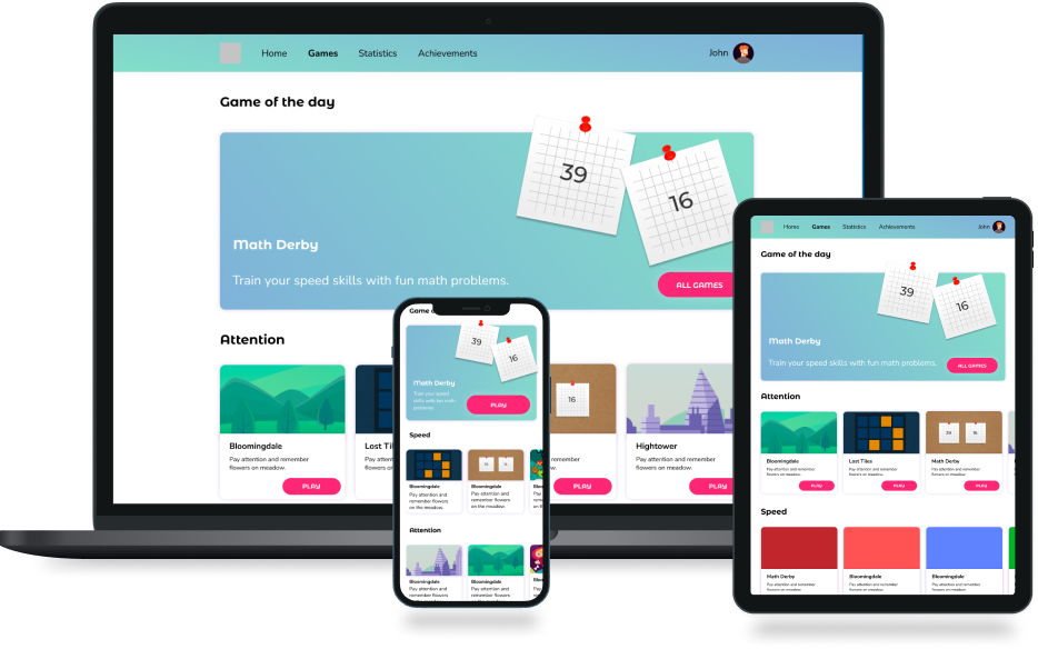 Eleverse App auf Laptop, Tablet und Handy